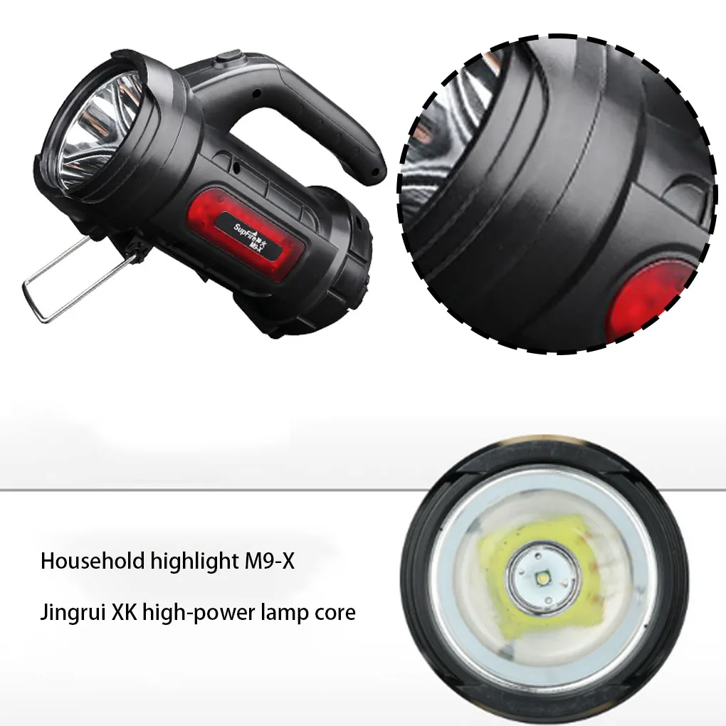 

Waterproof Rechargeable Handheld Flashlight Hand Torch Light Searchlight