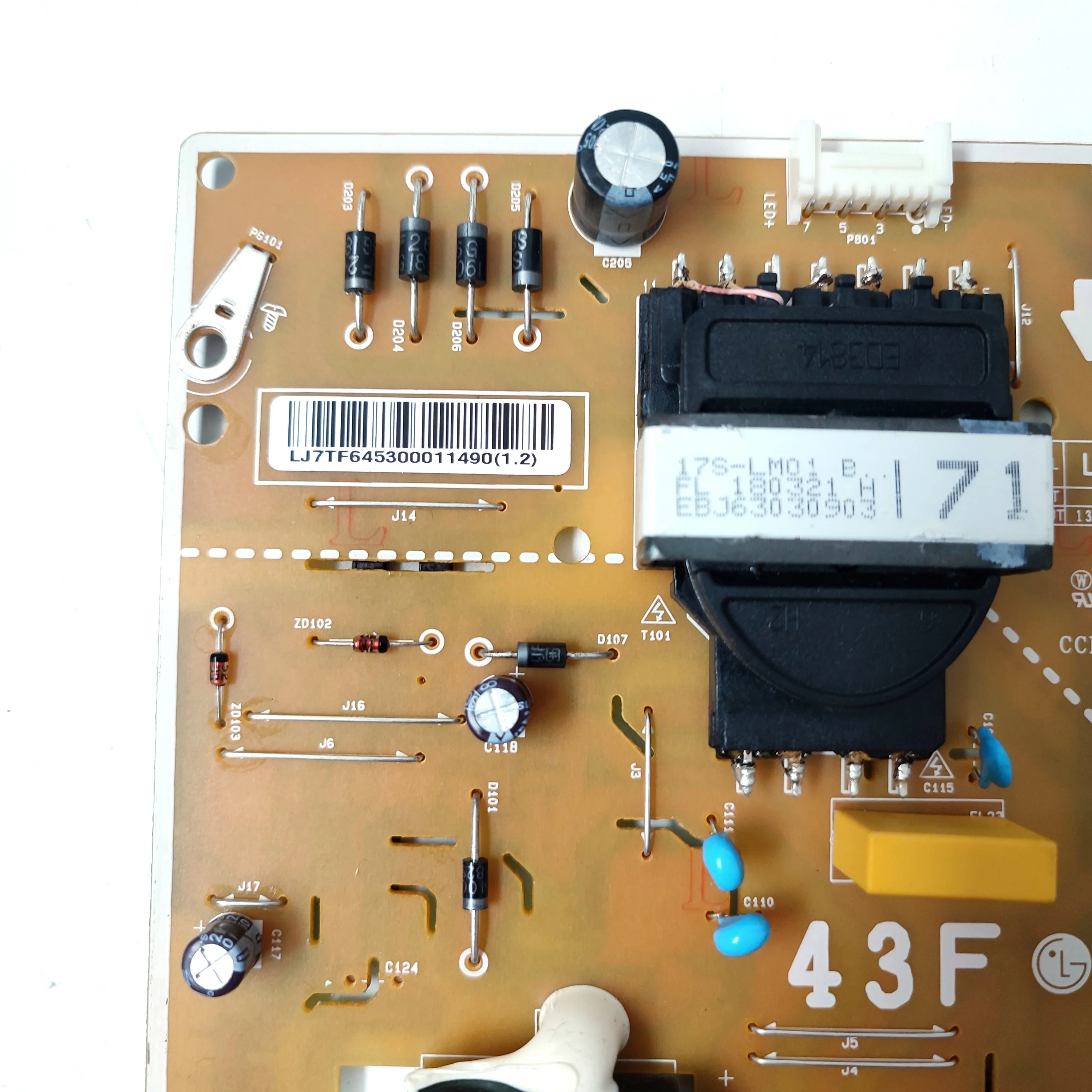 Новая оригинальная плата питания EAX67264001 (1 5) EAY64530001 для 43LM5700PUA 43LM5700DUA 43LJ594V-ZA