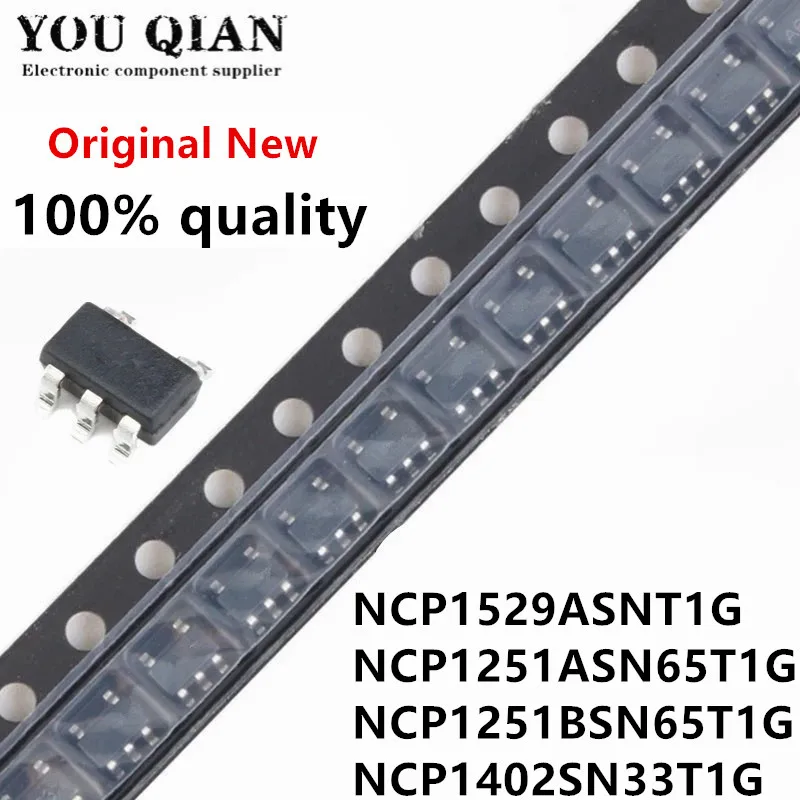

10 шт., NCP1529ASNT1G SOT23-5 NCP1529 SOT NCP1402SN33T1G NCP1251BSN65T1G NCP1251ASN65T1G NCP1251 NCP1402