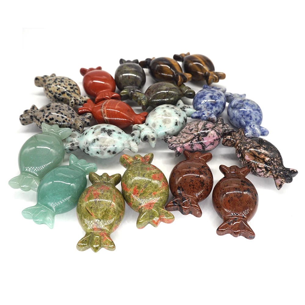 Фигурка конфет 2 дюйма натуральные камни восстанавливающий Кристалл Рейки