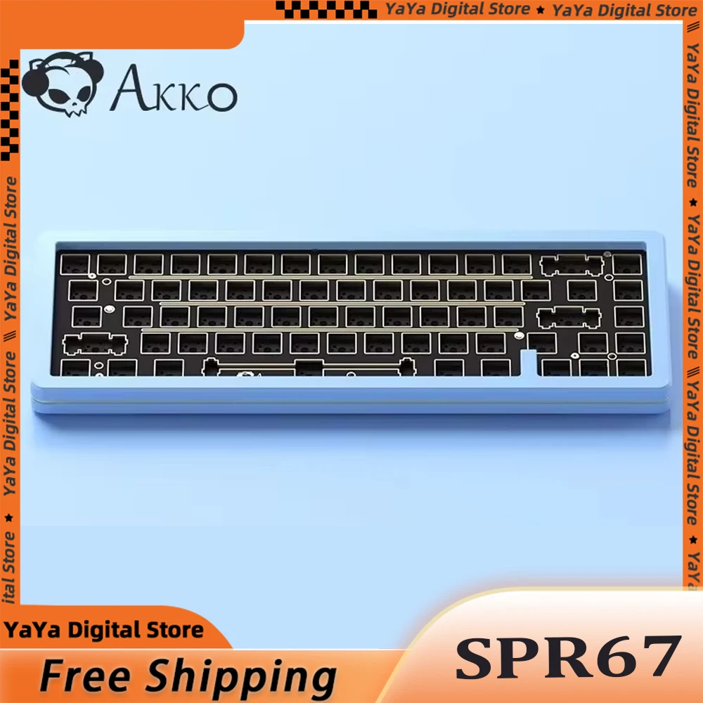 Механическая клавиатура Akko SPR67 проводная игровая из алюминиевого сплава с