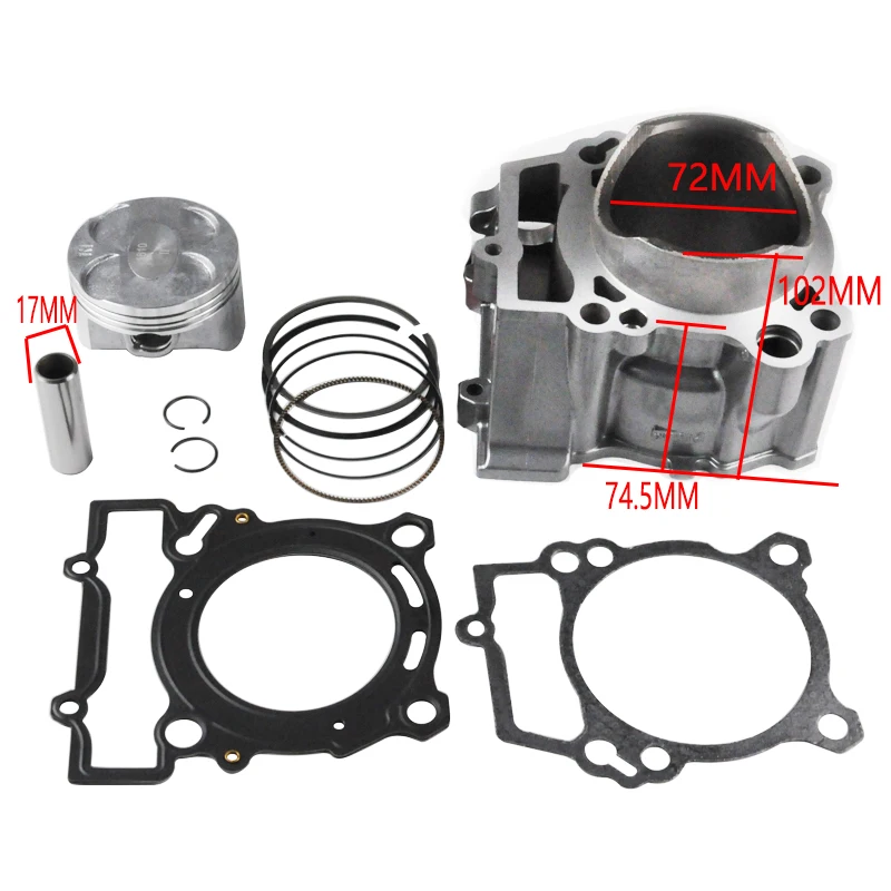 

Комплекты прокладок для поршневого кольца 72 мм для Benelli BJ250 15A TNT250