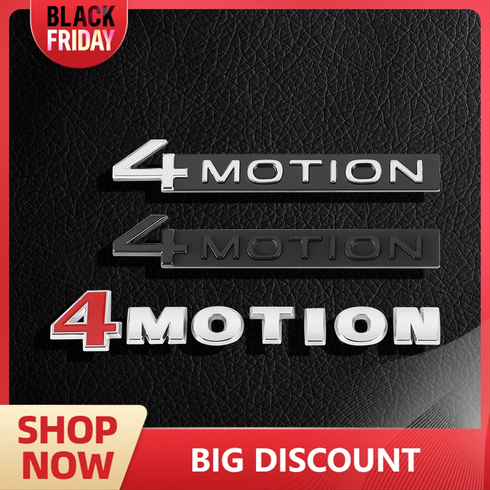 3D ABS автомобильная наклейка 4Motion значок буква на багажник автомобиля для Volkswagen VW R