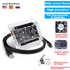 GRBL 3-осевая плата управления 1.1 USB-порт Плата управления гравировальным станком с ЧПУ с корпусом ABS Плата управления в автономном режиме с ЧПУ для гравировального станка с ЧПУ 3018 Автономный контроллер