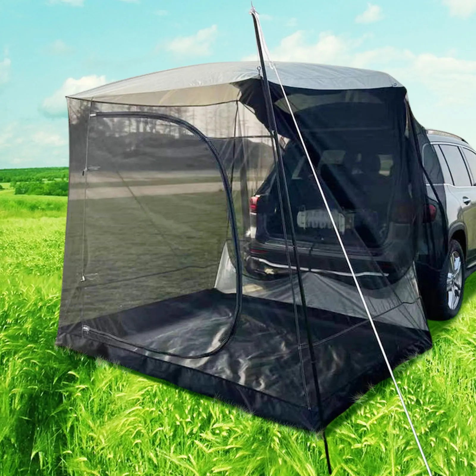 

Portable Car Awning Sun Shelter Sun Shade Camping Tents Outdoor Gazebo Canopy Accessories For Cars Trucks Car Rear Tent Awning