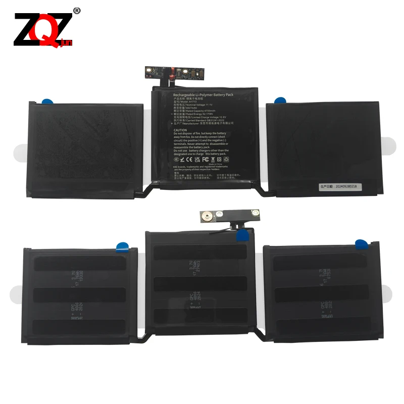Фото A1713 Аккумулятор для ноутбука Apple MacBook Pro 13 дюймов A1708 2016-2017 год MPXQ2LL/A EMC2978 EMC3164 MLL42LL/A 020-00946 №5