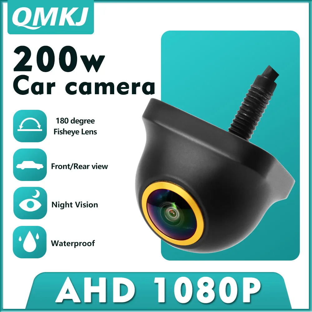 Автомобильная камера заднего вида AHD CVBS 1080P 4K Full HD автомобиля 180 ° Широкоугольная