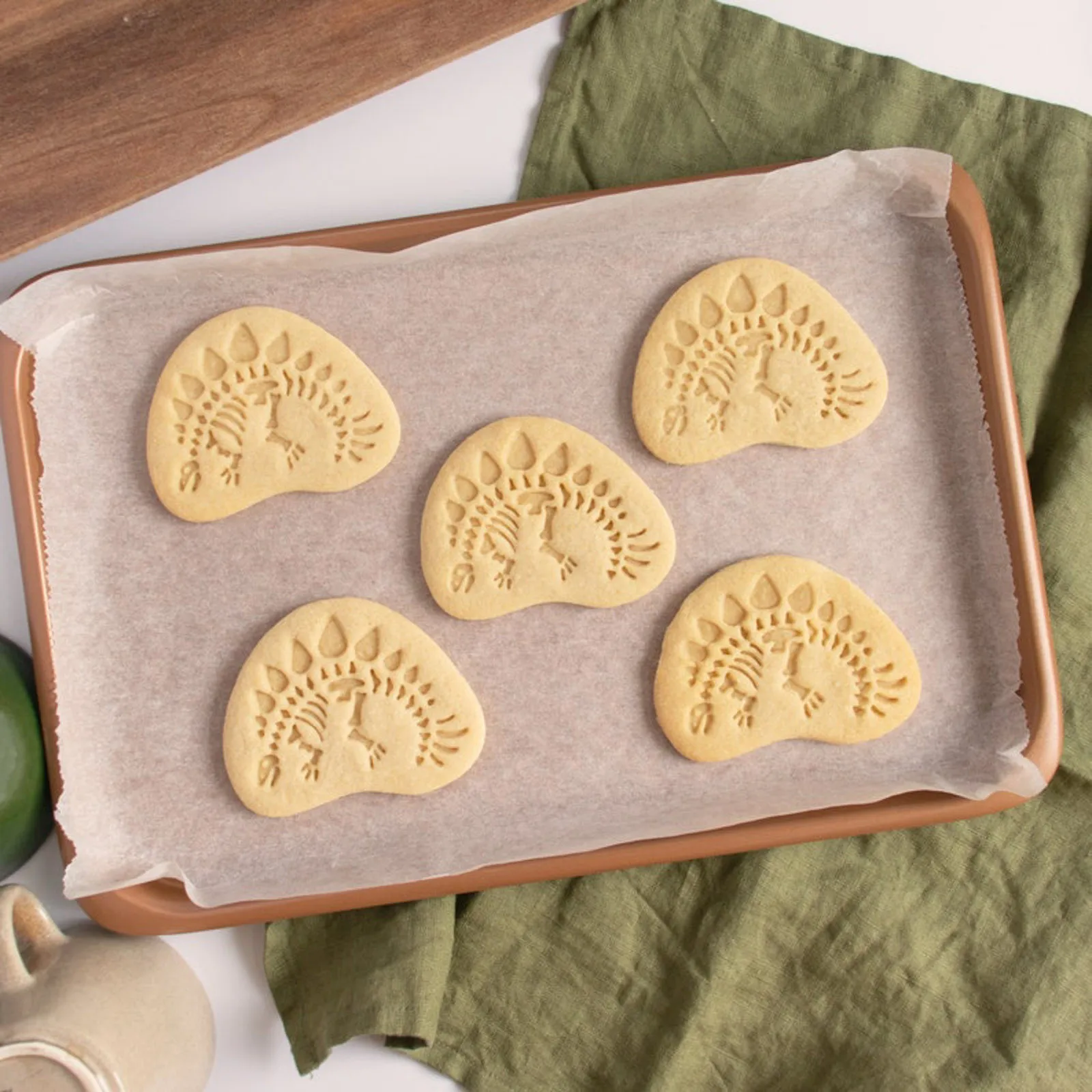 Креативные формы для выпечки печенья Симпатичный динозавр ископаемые кухонный