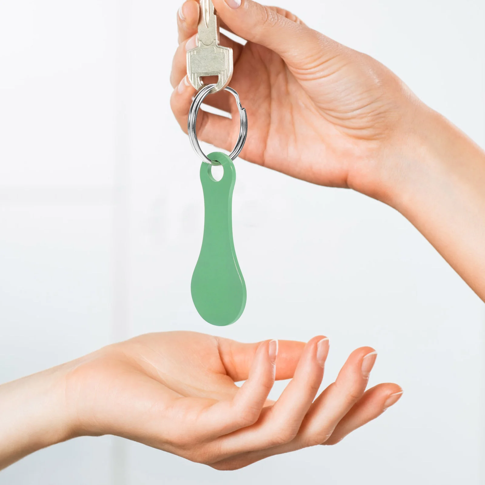 5 шт. жетоны для тележки покупок брелок снятия кулона ключей кольца тележка монет