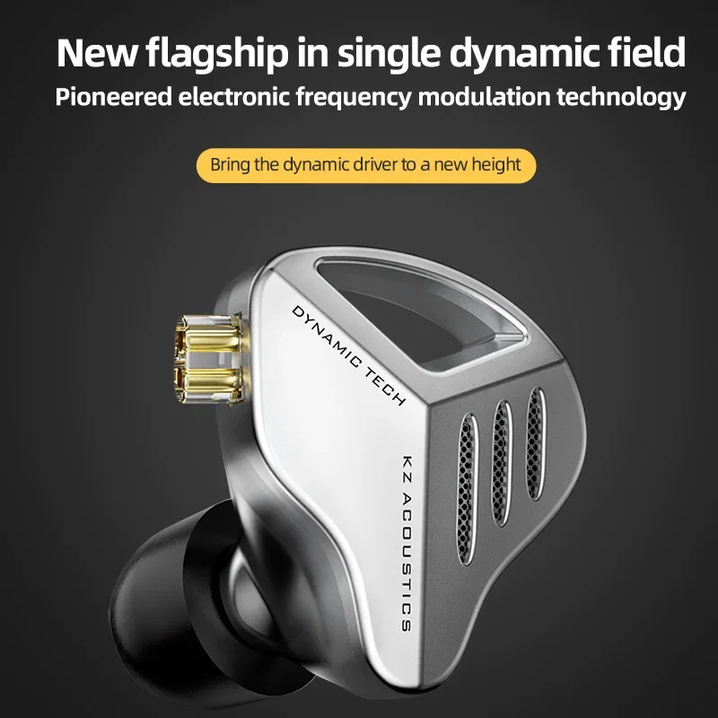 KZ ZVX наушники динамические HIFI басовые наушники-вкладыши мониторные спортивная