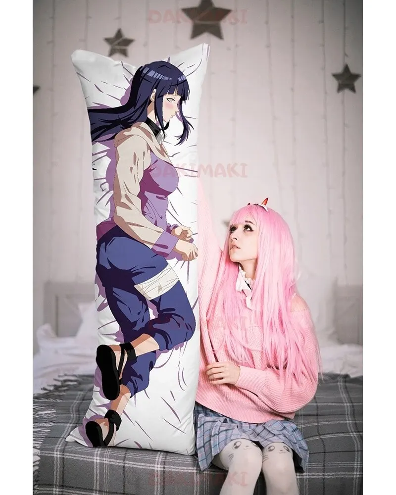 Dakimakura Hinata хюга Naruto item No. 0558 150 х50 and 180 x60 cm |