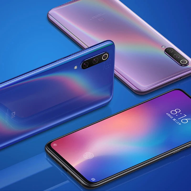 Xiaomi 9 Memory Smart Phone AMOLED 6.39 inch Display Snapdragon 855 3300mAh Battery Global Version
