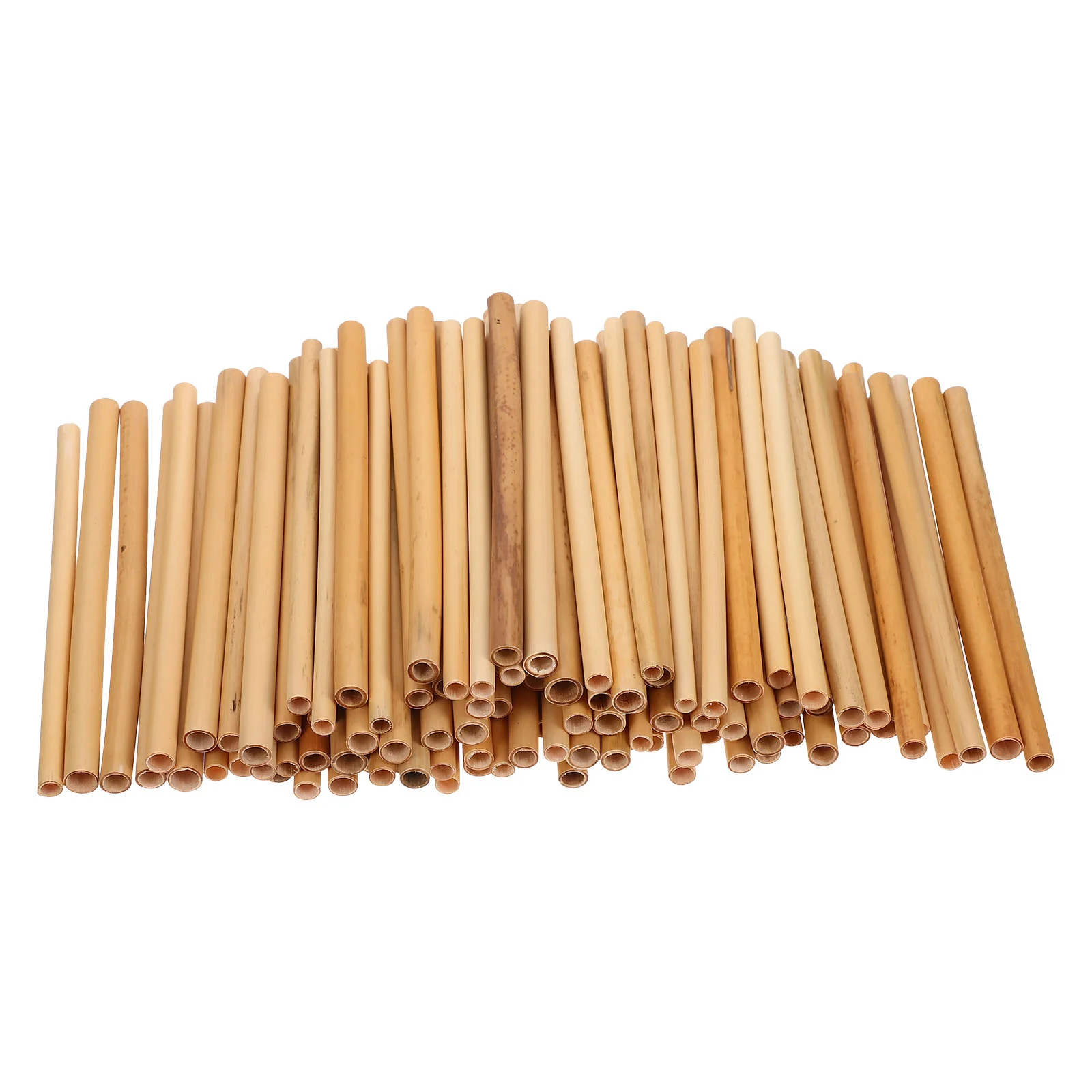 

100 Pcs Honeycomb Reed Tube Hand Tools Hotel Tubes Straw Mason House Pollinator Tubes Reed Stalk Mason Hotel House DIY Tubes