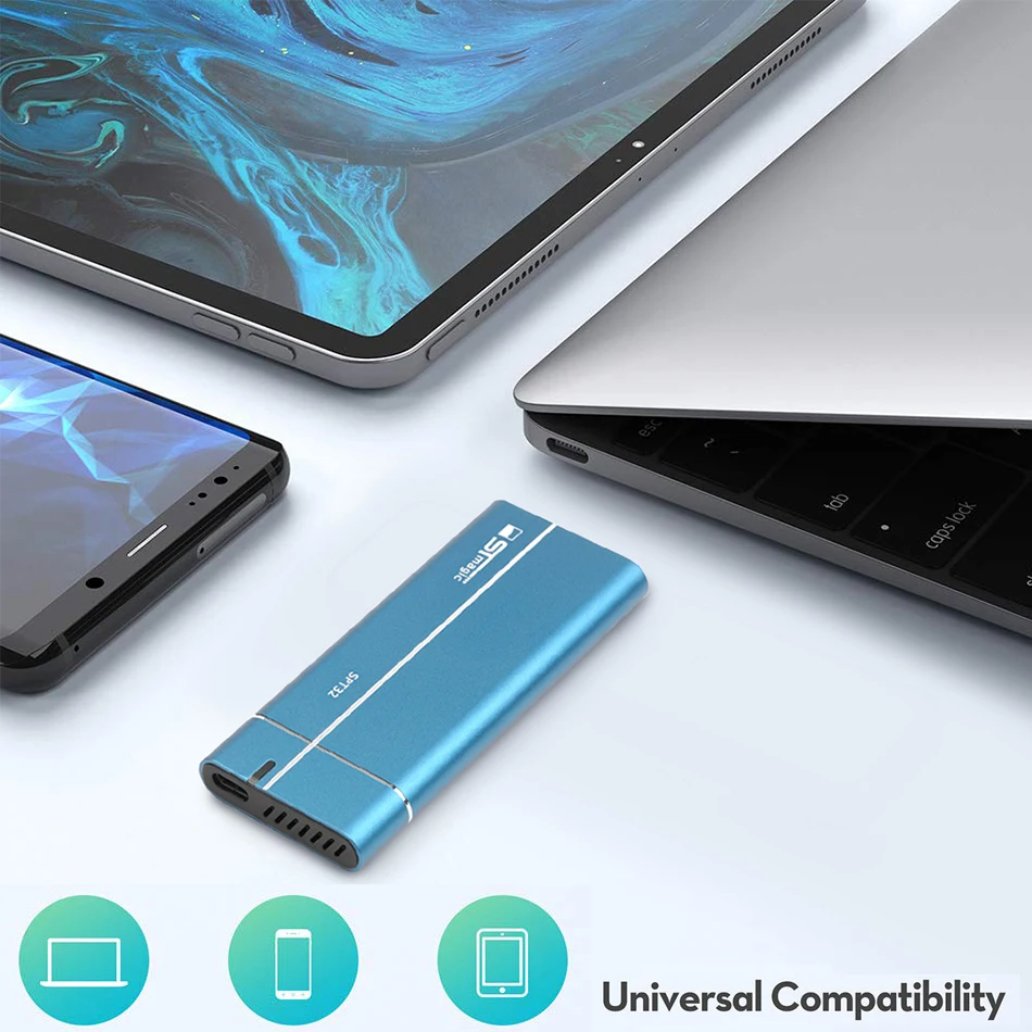 Stmagic внешний жесткий диск 128 ГБ 256 512 1 ТБ USB3.1 HDD совместимый с ПК Mac настольных Тип C