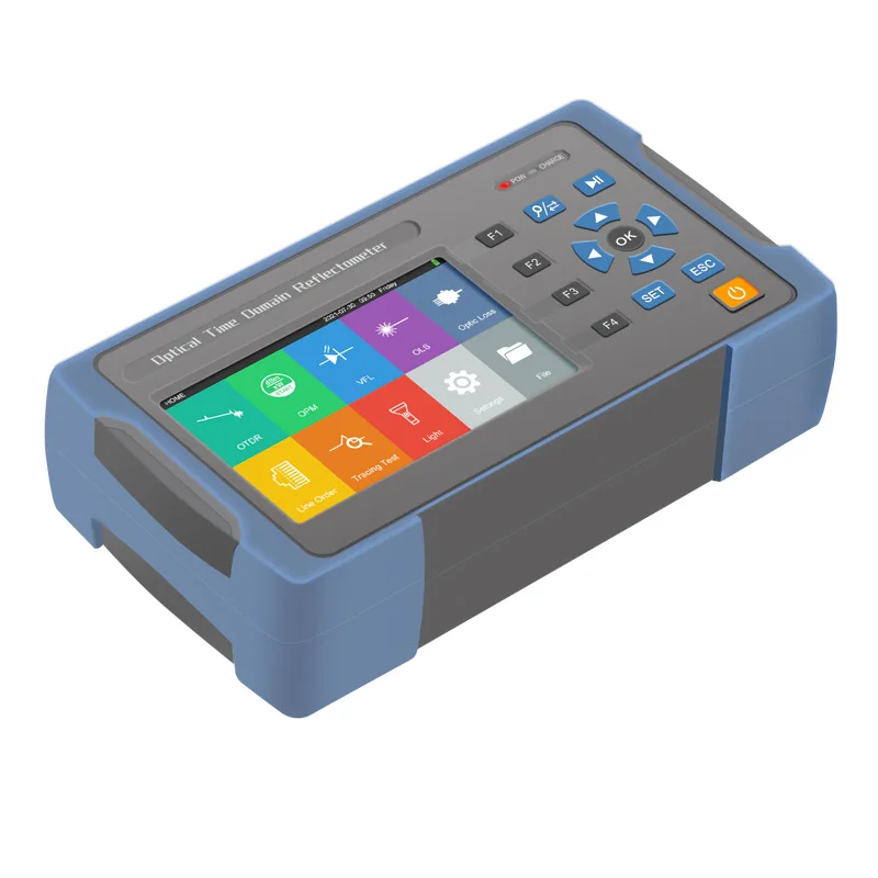 TM291D 1310/1550nm OTDR Optical Time Domain Reflectometer Fiber Breakpoint Tester with Line Sequence and Line Hunting Function