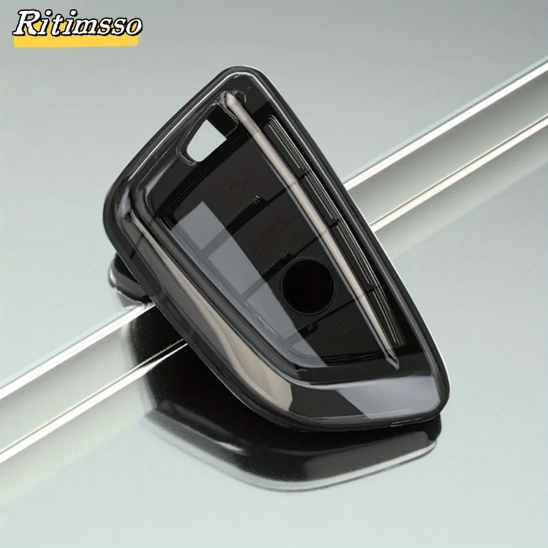 

Мягкий чехол для автомобильного дистанционного ключа из ТПУ для BMW X1 X3 X5 X6 X7 G20 G30 G01 G02 G05 G11 G32 1 3 5 7 серии аксессуары