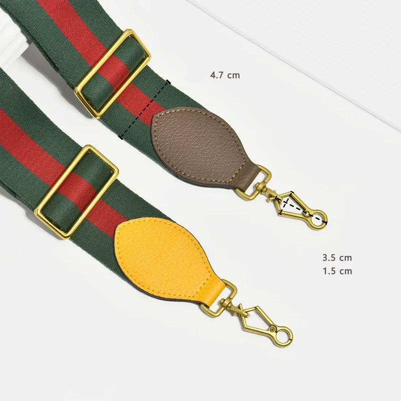 Нейлоновый тканый ремень для сумки женские цветные ремни GUCCI аксессуары через
