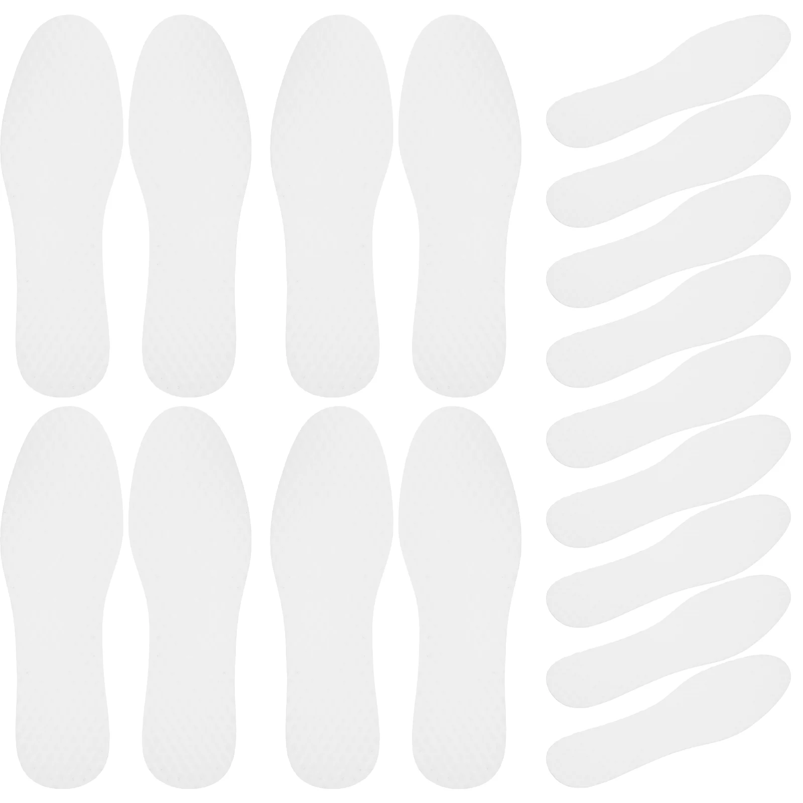 20 пар впитывающих пот стельок вставки для обуви женщин кроссовки массажные