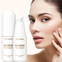 temperature change foundation makeup base face liquid long lasting cover concealer pores brighten natural nutritious