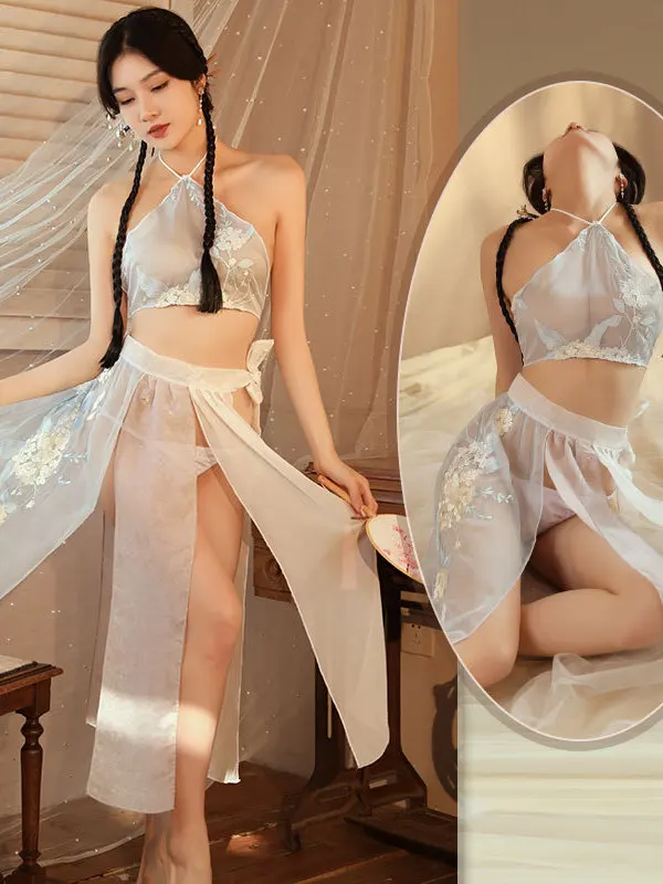 Соблазнительная Женская одежда с вышивкой в античном стиле очаровательное новое