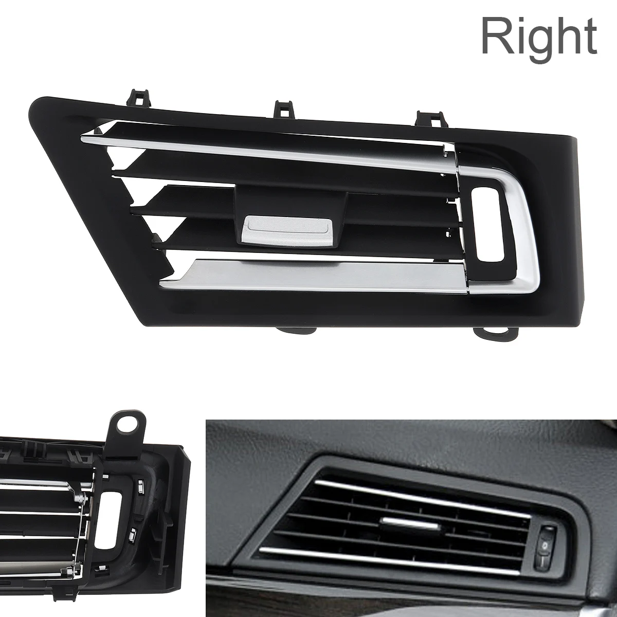 

Передняя правая консоль панели приборной панели, центральный воздуховод переменного тока, решетка вентиляции, крышка, подходит для BMW 7 сери...