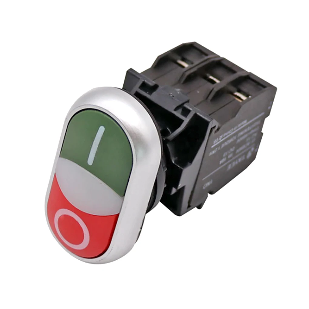 

Boat Electrical Equipment Dual Key Start Stop Manual Switch Dustproof Momentary Push Button Switches Accessories Replacing Part