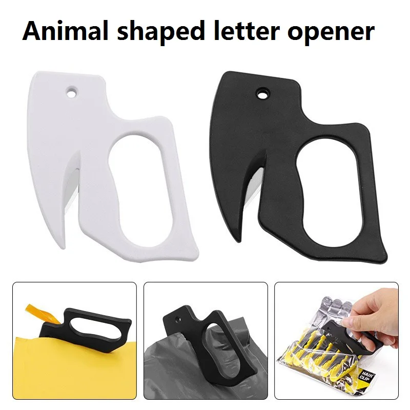 

New Paper Cutting Art Knife with Unembroidered Steel Blade Creative Design, Multipurpose Animal shaped Letter Opening Knife