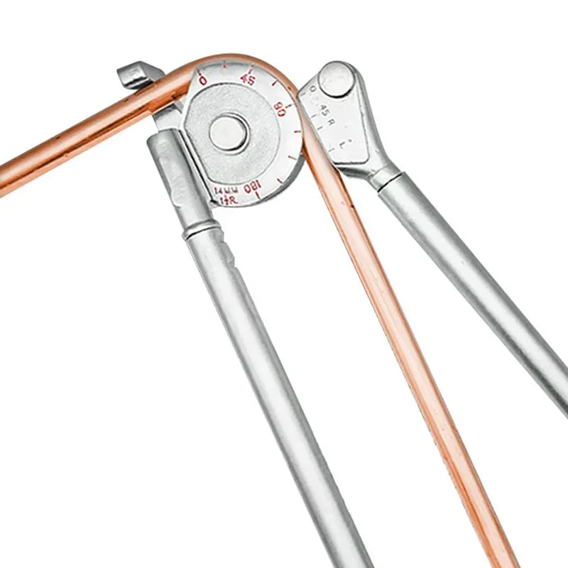 0-180 градусов Maual трубогиб 6 мм 8 10 14 20 различные стили для железа алюминия меди