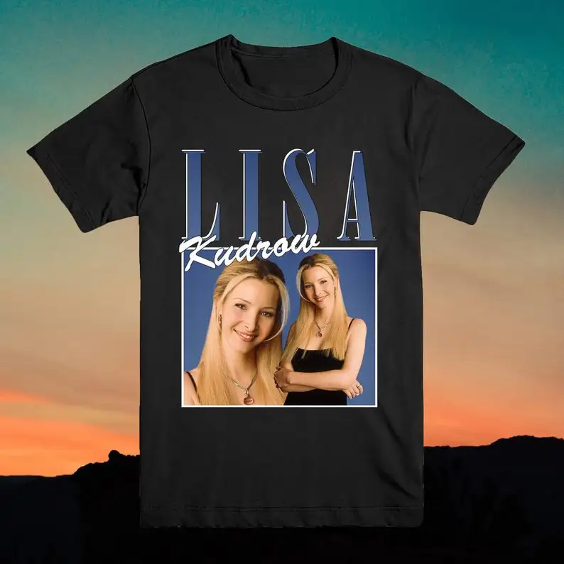 

Lisa Kudrow T Shirt Vintage (Phoebe Buffay, Friends) t-shirt 90's Inspired Homage Style Throwback Vintage