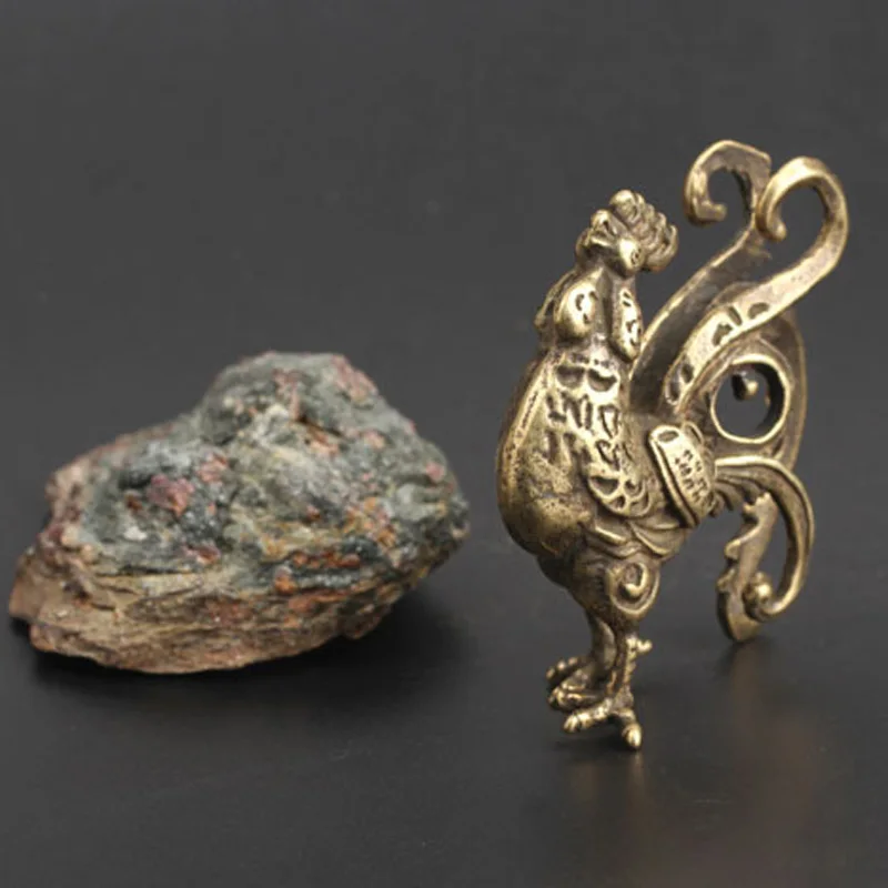 

Convenient Durable Useful Chicken Statue Decor Display Home Keychain Ornament Pendant Vivid Animal Chinese style