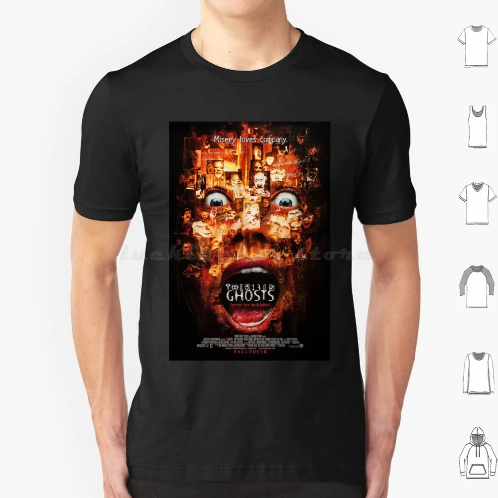 

Thirteen Ghosts T Shirt Big Size 100% Cotton