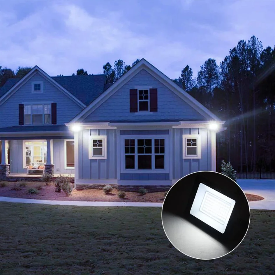 

Светодиодный прожектор KcoiiFun 10-100Вт черный