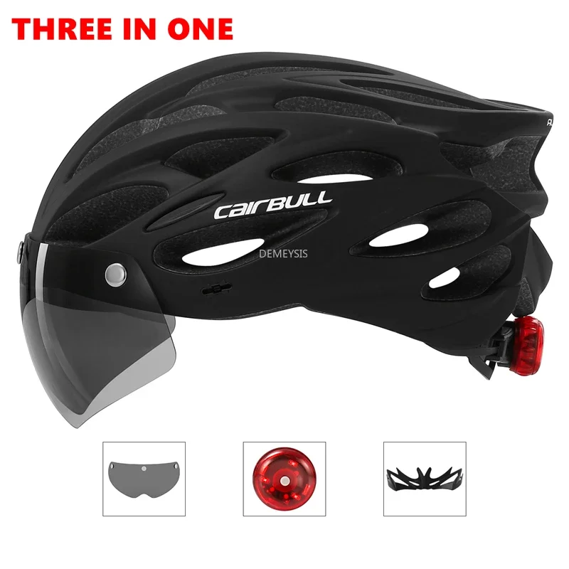 Сверхлегкий велосипедный шлем дорожный для горной езды формованный со съемным