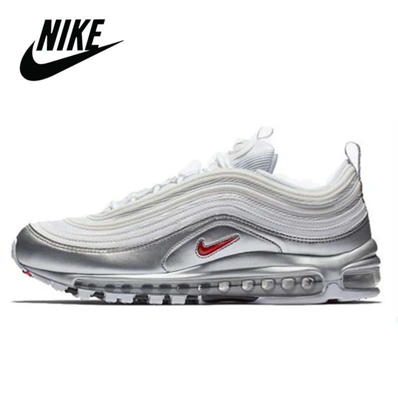 

Кроссовки Nike Air Max 97 QS мужские и женские, оригинальные уличные спортивные туфли, дышащие удобные