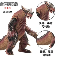16cm large size soft rubber monster ex gomora action figures puppets model hand do furnishing articles childrens assembly toys