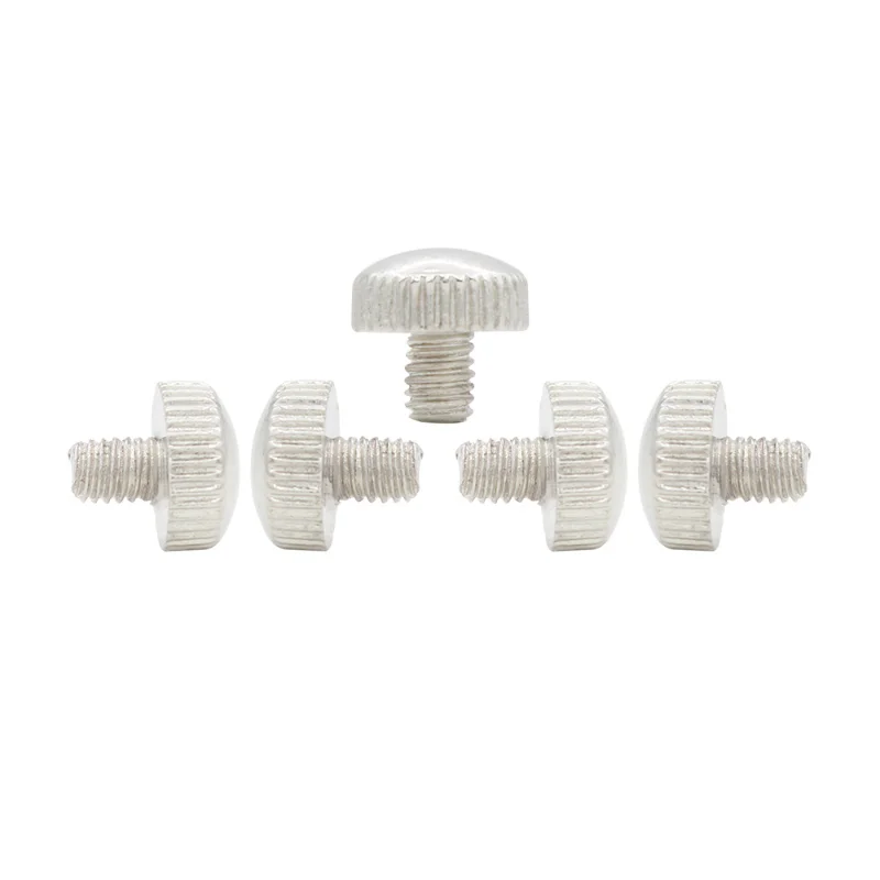 

5Pcs Trumpet Repair Replacement Parts Metal Silver Trumpet Slide Finger Ring Screws Brass Musical Instrument Accessories