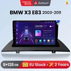 Junsun V1 Pro 8G + 128G для BMW X3 E83 2003 - 2011 автомобильное радио, видеопроигрыватели CarPlay Android Автомобильная Навигация No 2 din 2din DVD
