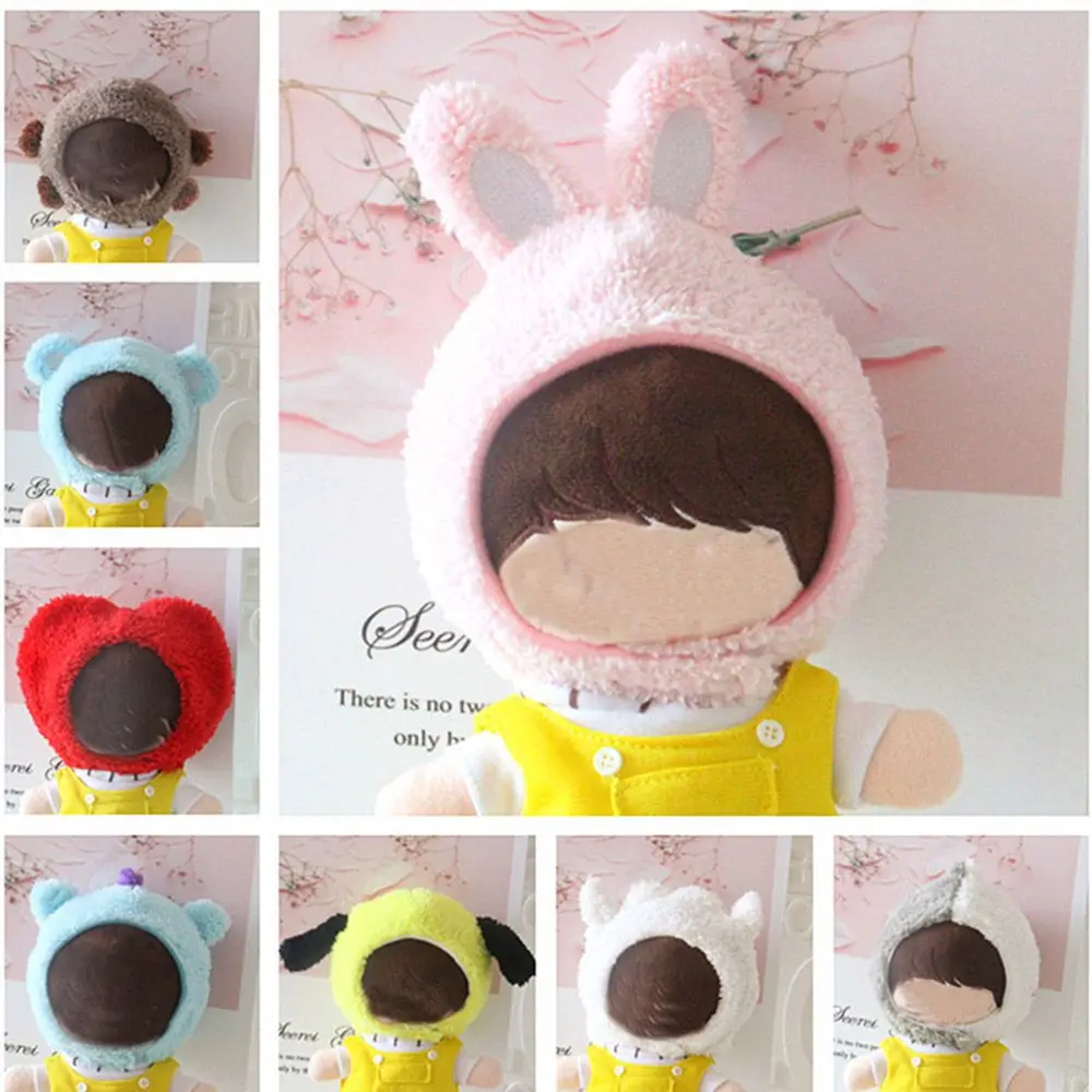 

Cartoon Children Gift Suit 30CM Head Circumference Doll DIY Doll Hat Doll Headwear Handmade Mini Cap