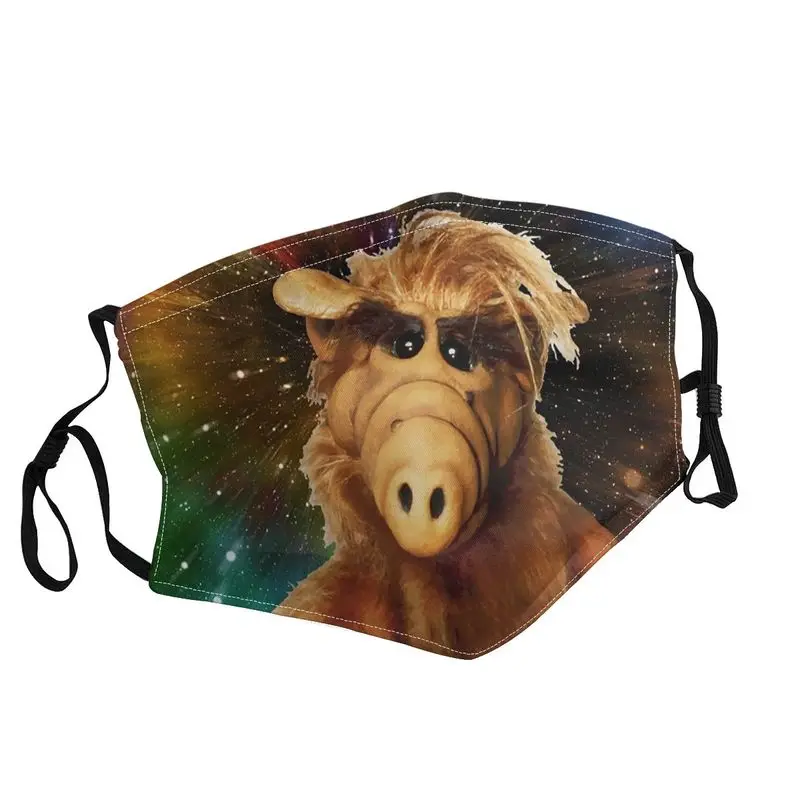 

Alien Life Form In Galaxy Breathable Mouth Face Mask Adult Alf Anti Dust Mask Protection Cover Respirator Muffle