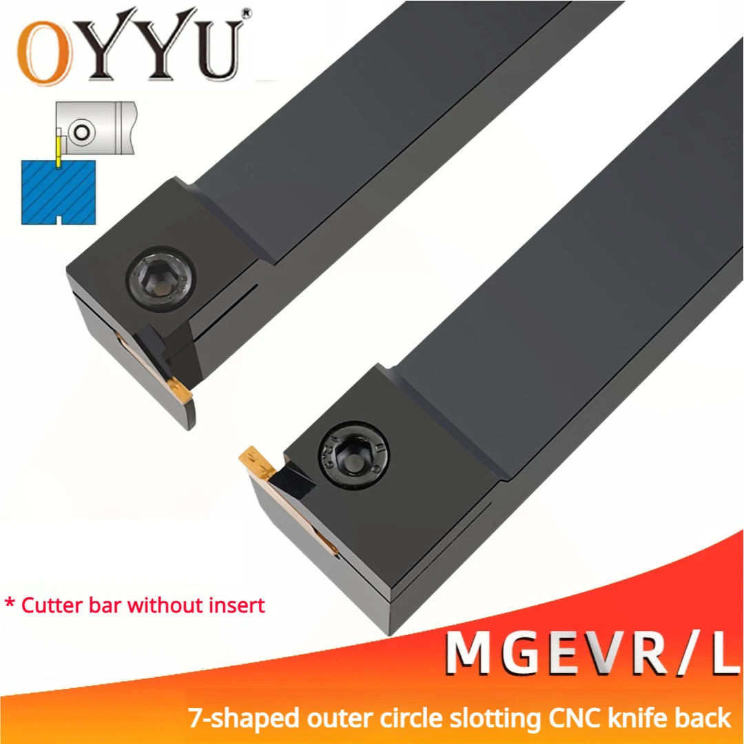 

OYYU Держатель инструментов для наружной обработки канавок MGEVR1616 MGEVR2020 MGEVR2525 MGEVL16 MGEVL2020 MGEVL2525 1,5 2 2,5 3 4 5 MGEVR MGEVL 1616