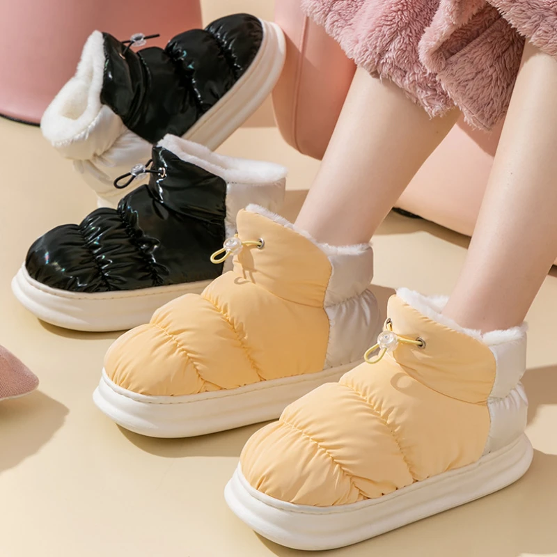 

WTEMPO женская искусственная плюшевая мягкая уютная обувь для дома и улицы