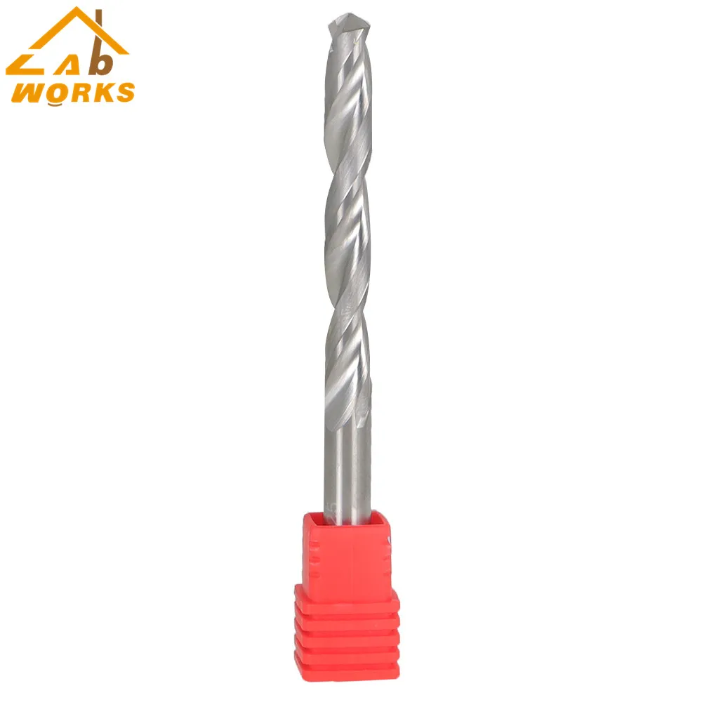

1/4" 2 FLUTE CARBIDE END MILL TWIST DRILL BIT 118 DEG 2.00" BLADE LENGTH