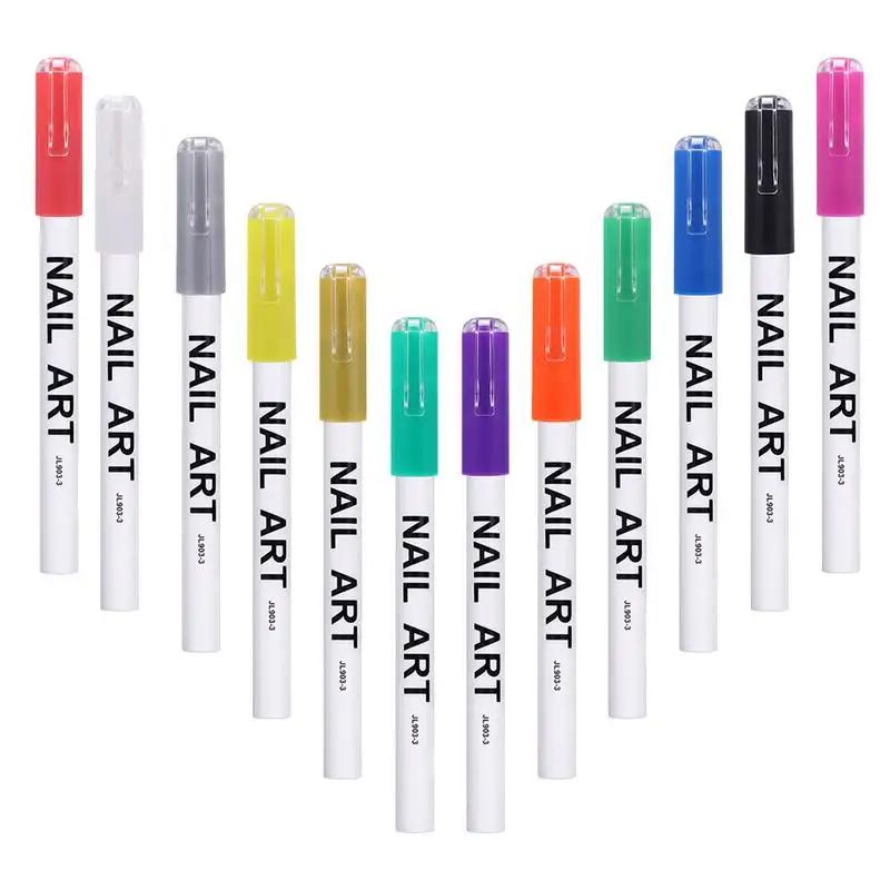

Manicure Marker 12 Tools 12 Markers Gift Selection With High Color Rendering For Manicure Store