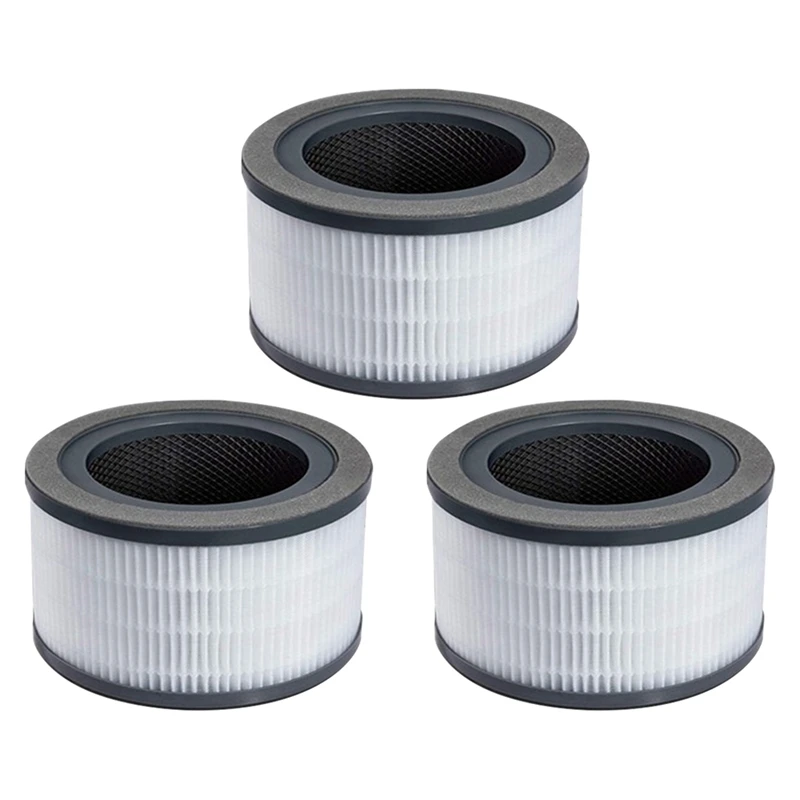 

3 Pcs Air Purifier Replacement Filter For Levoit Vista 200