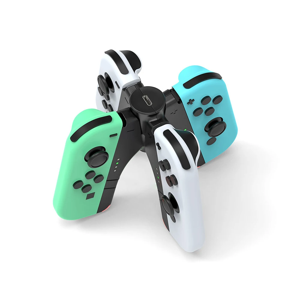 Зарядная док-станция для коммутатора NS O LED Joycon Grip Station