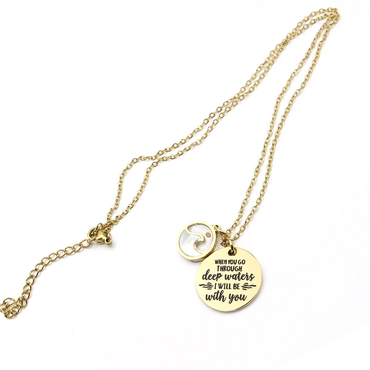 Лидер продаж верное ожерелье из семян горчицы Библии бижутерия нержавеющей