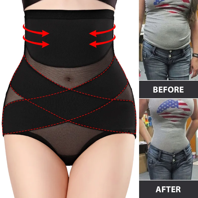 Women waist trainer Body Shaper tummy Control postpartum belly shaper women Shapewear fajas colombianas slimming pants underwear