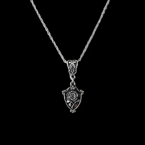 Серебряное ожерелье-кулон Temperament