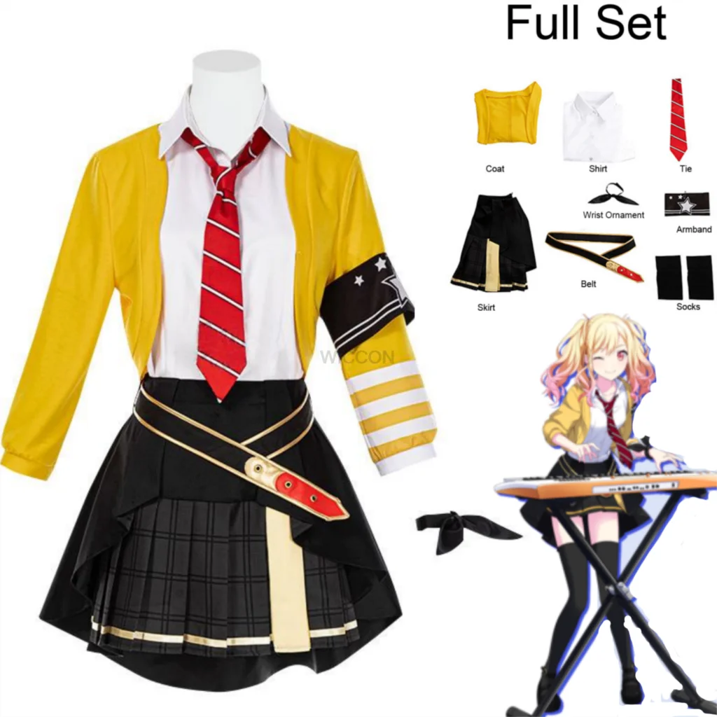 

Project Sekai Colorful Stage Feat Tenma Saki Outfits Anime Cosplay Costumes Halloween Costumes for Women Role Play Clothing