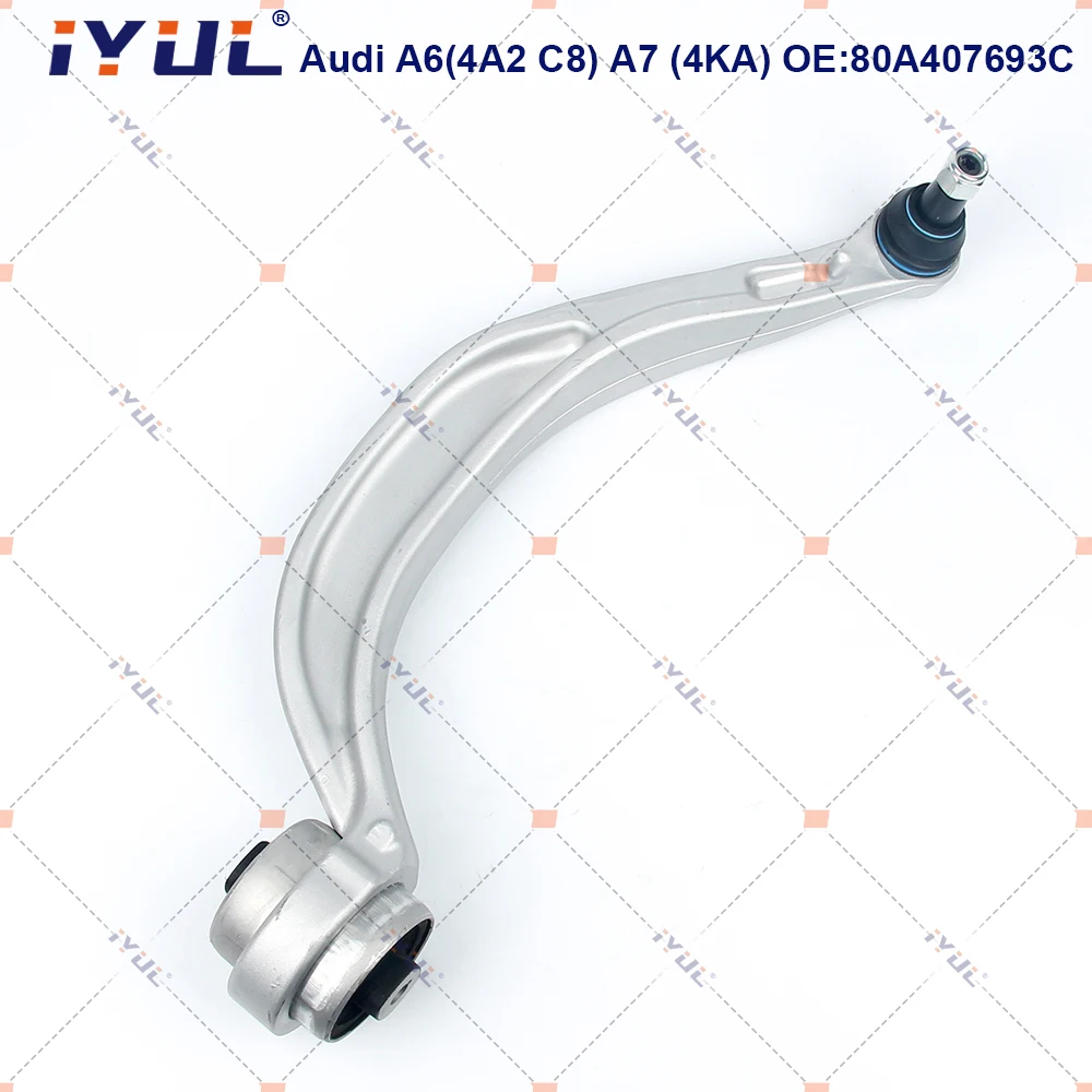 Передняя Нижняя подвеска с рычагом управления для Audi A6 4A2 C8 Avant 4A5 A7 Sportback 4KA 80A407693C